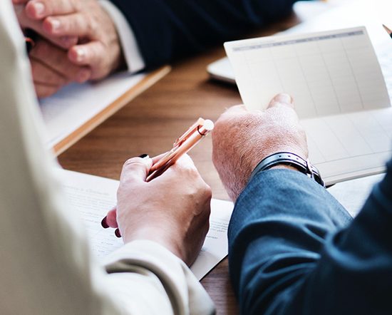 Team members collaborating